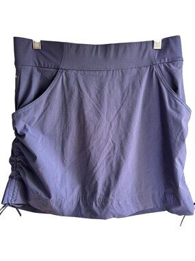 Columbia Womens Outdoor Stretch Skort Skirt Purple M Nylon Blend Activewear
